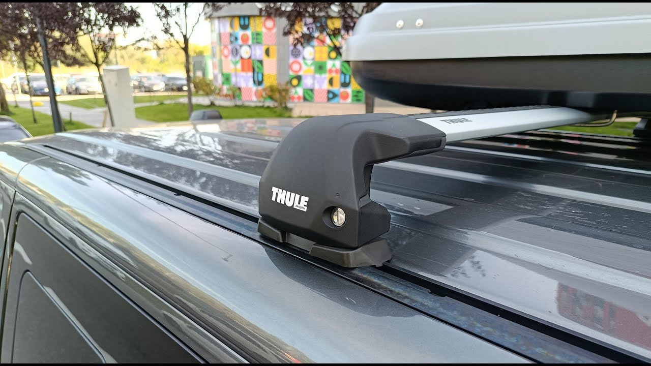 Как установить багажник на крышу THULE VW MULTIVAN — пошаговое руководство
