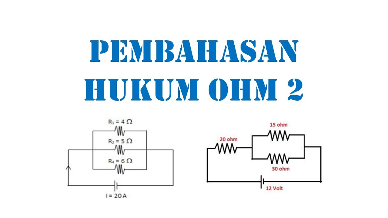 Pembahasan Soal Listrik Dinamis | Hukum Ohm (Fisika Kelas 12) #part 2