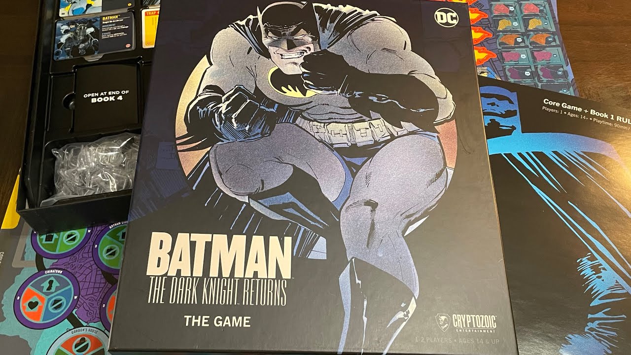 Batman: The Dark Knight Returns (Cryptozoic) - Unbox Retail Version