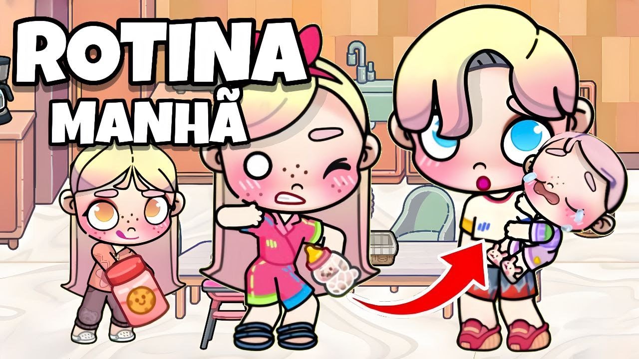 ROTINA DA MANHÃ COM AS CRIANÇAS 🍳☀️ | AVATAR WORLD ROTINAS E HISTÓRIAS