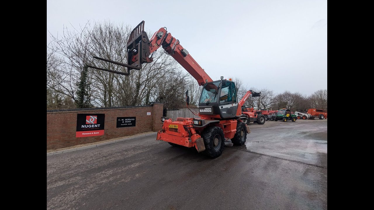 MANITOU MRT 1542 ROTO TELEHANDLER WALKAROUND VIDEO