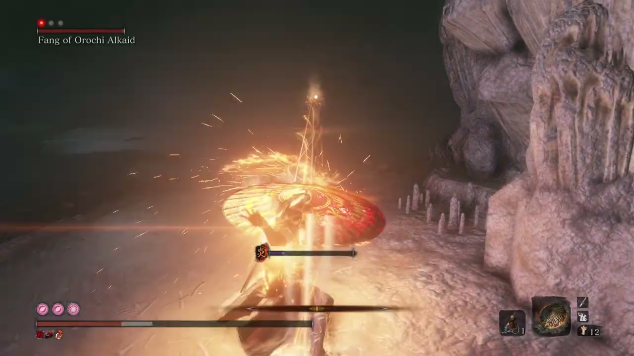Sekiro™ LMTSR | Cinders: Fang of Orochi | Cinders gauntlets