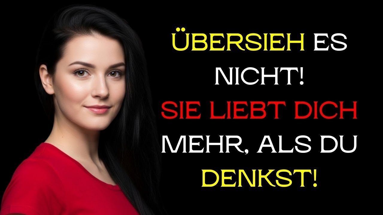 Sie liebt dich heimlich… diese stillen Zeichen verraten alles, auch wenn sie schweigt