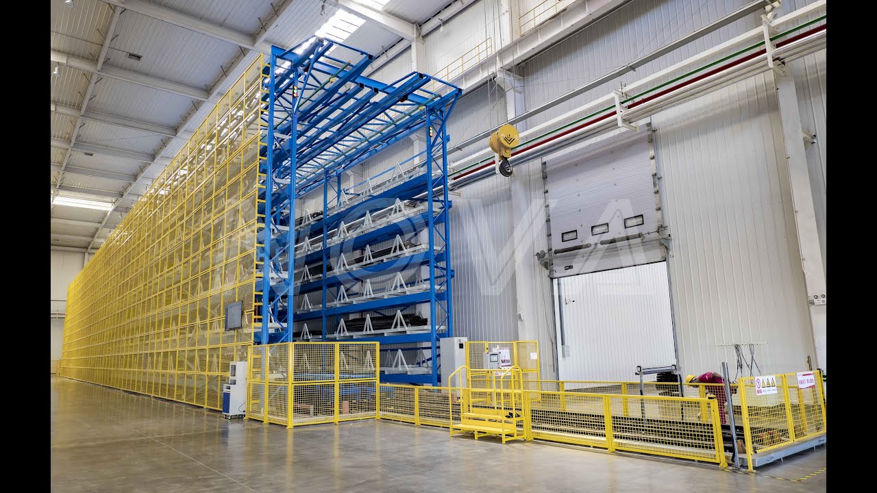 Solving Oversized Loads Frame Storage Challenges with ASRS Automated Intelligent Warehouse