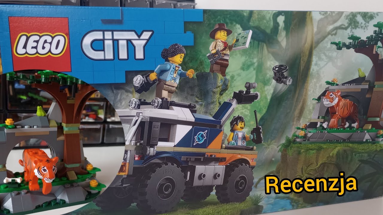 LEGO City Teren&oacute;wka badacza dżungli ( 60426 ) - recenzja