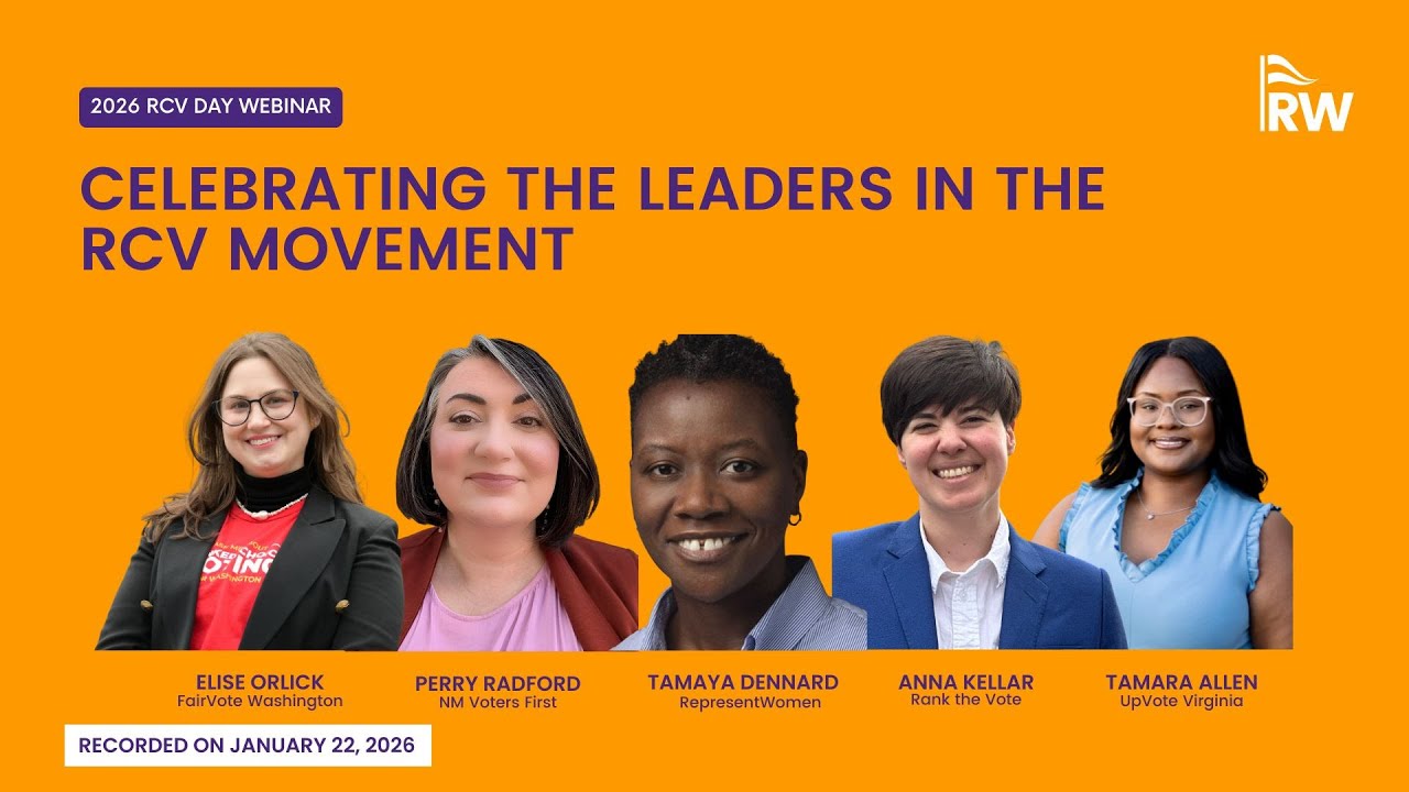 RepresentWomen RCV Day Webinar 2026