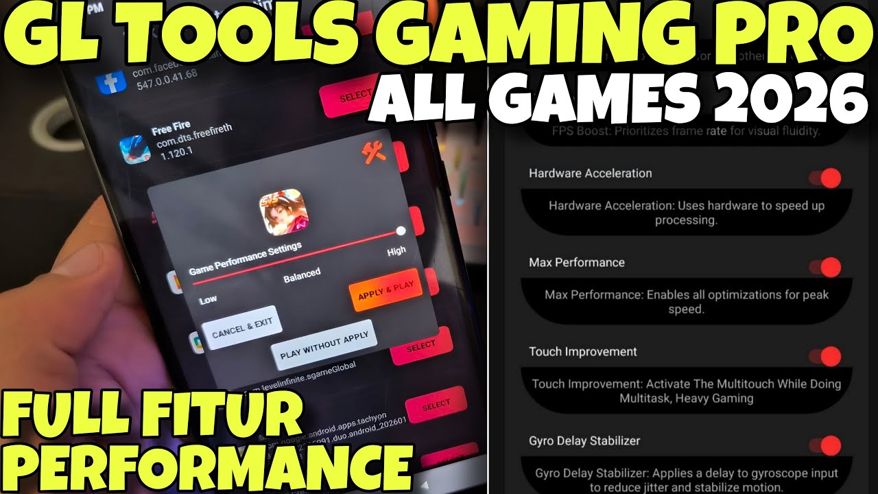 😱 GL TOOLS 2026 БЕЗ ROOT‼️ РАЗБЛОКИРУЕТ 120 FPS 🔥 ИГРА ОЧЕНЬ ПЛАВНАЯ БЕЗ ЗАДЕРЖЕК