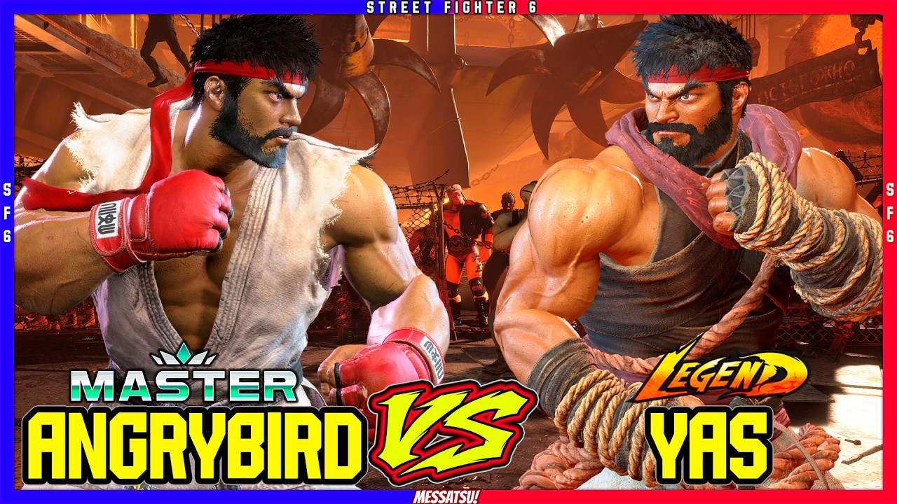 SF6 AngryBird (Ryu) VS Yas (Ryu)💥Messatsu!💥スト6💥Street fighter 6