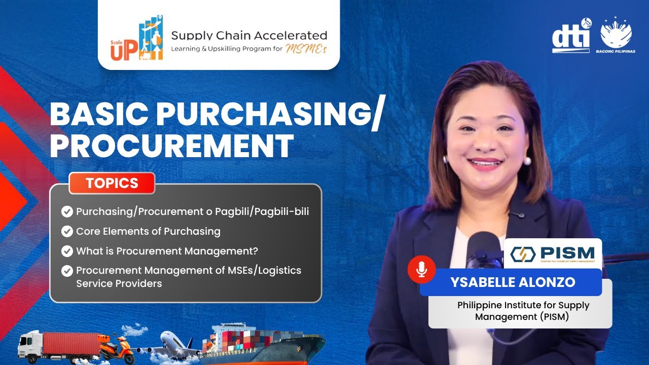 Basic Purchasing/Procurement: 4. What is Procurement Management?