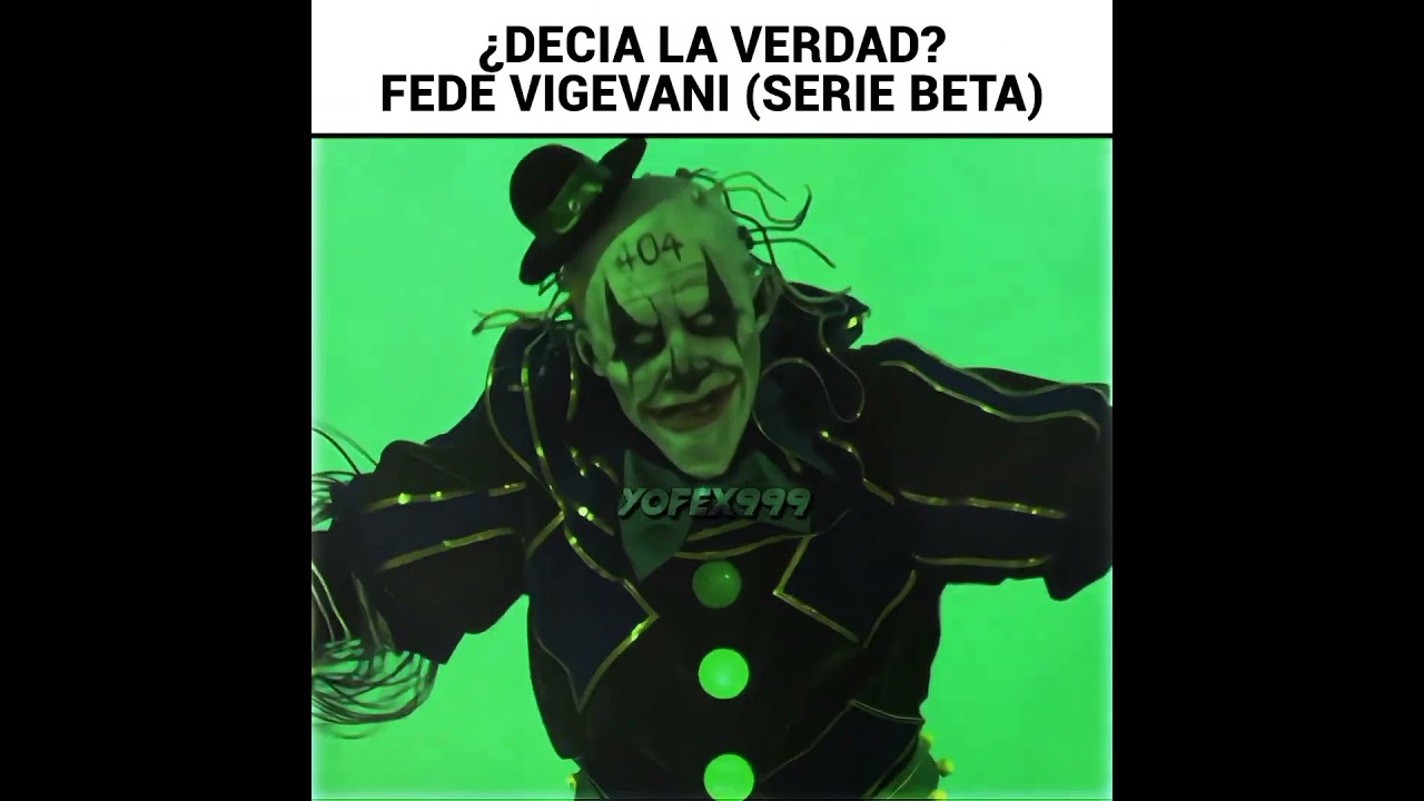 &iquest;Dec&iacute;a la verdad 404? 👀🔥 | Fede Vigevani edit | #shorts #fedevigevani #viralvideo #payasos #deepweb