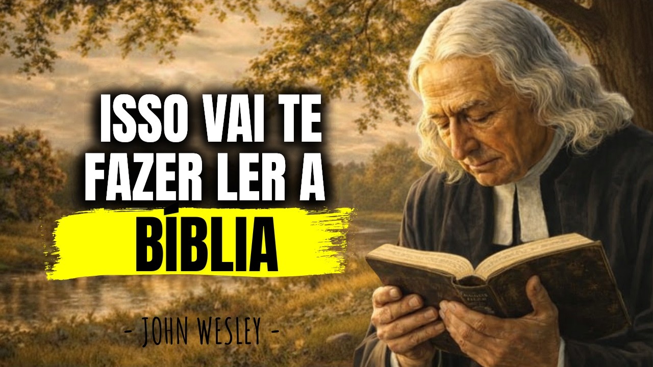Como John Wesley Lia a Bíblia Todos os Dias — Mesmo Sem Vontade e Sem Tempo