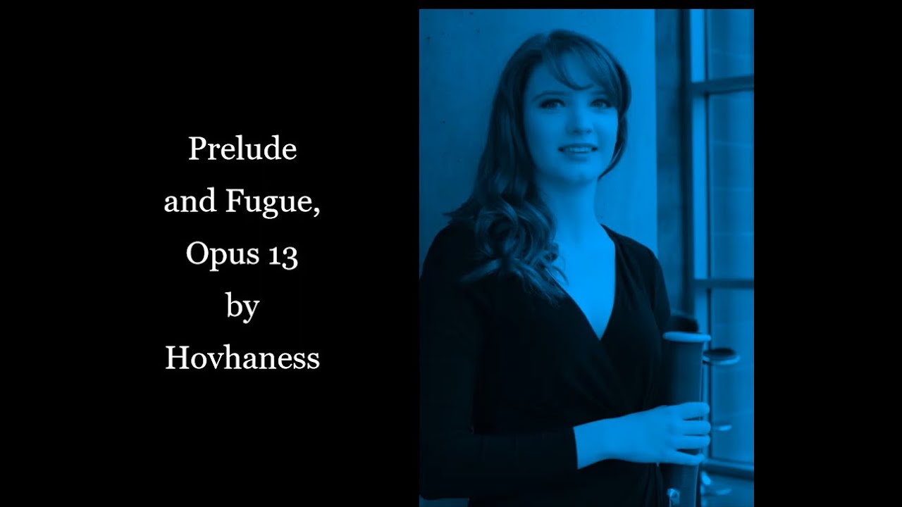 Hovhaness Duet for Bassoon & Flute (Prelude and Fugue, Op. 13) Part 2