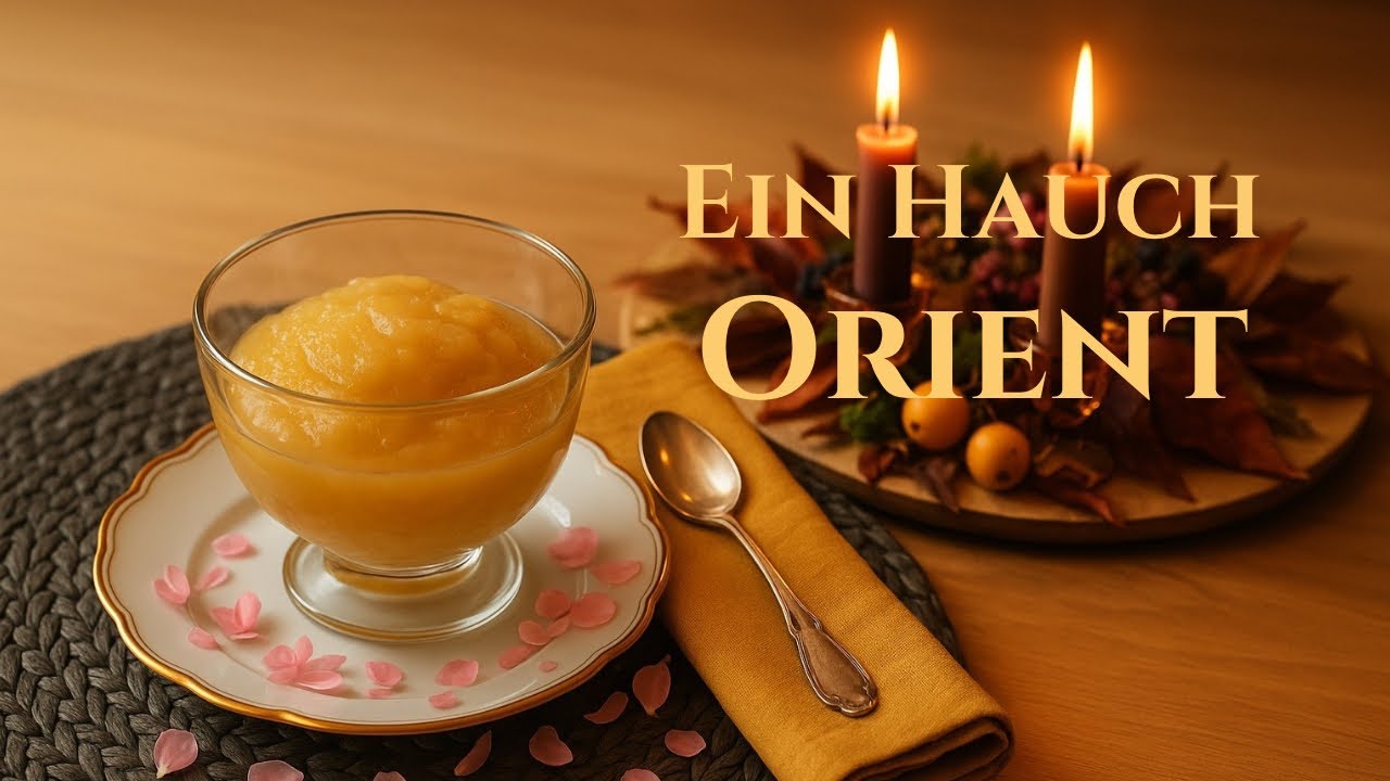 Goldenes Apfelmus mit einem Hauch Orient |🍁Herbstmomente voller Wärme