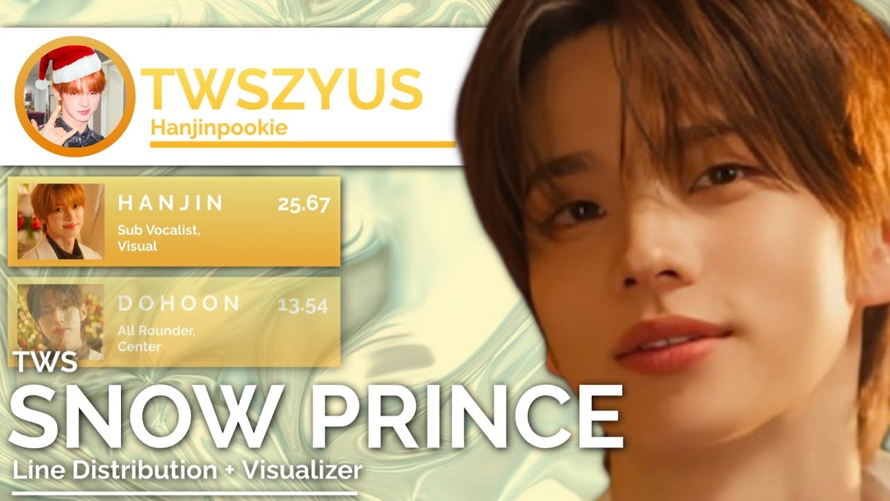 [CHRISTMAS SPECIAL] TWS - SNOW PRINCE | Line Distribution + Visualizer | TWSZyus