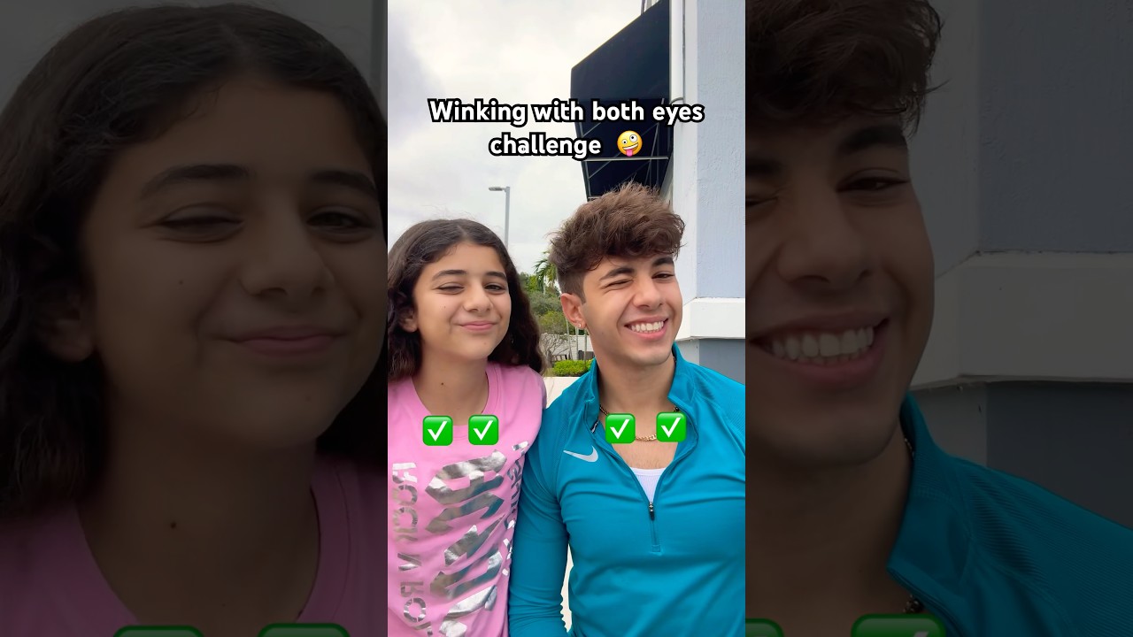 Winking w Both Eyes Challenge @YoMariah