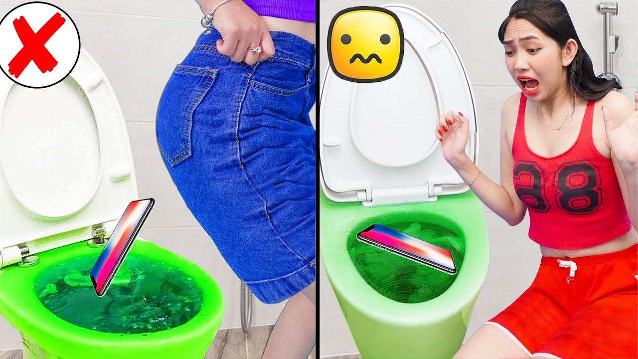 Types of People in Restrooms! Funny Video And Pranks By T-FUN
