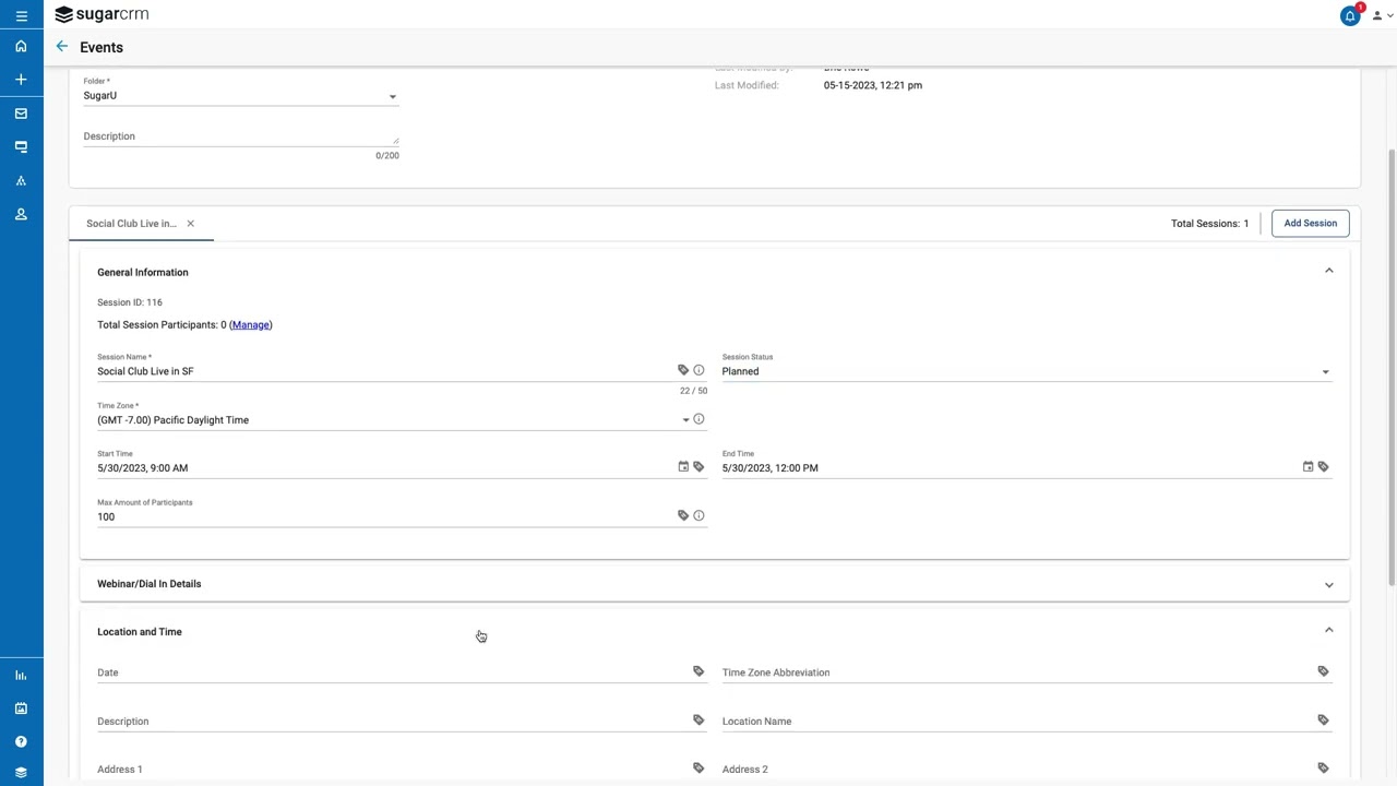 How to Create Events in Sugar Market | Step-by-Step Tutorial | SugarCRM