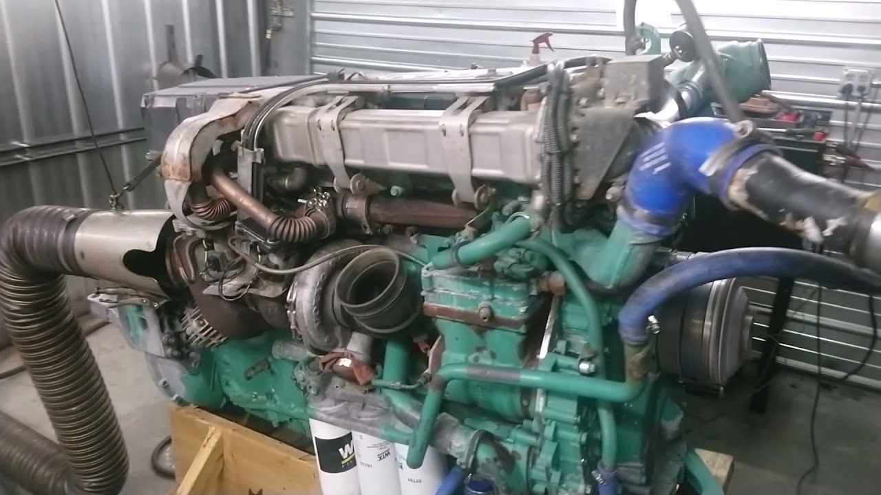 Used 2006 Volvo D12 Engine Test Run 500-16487