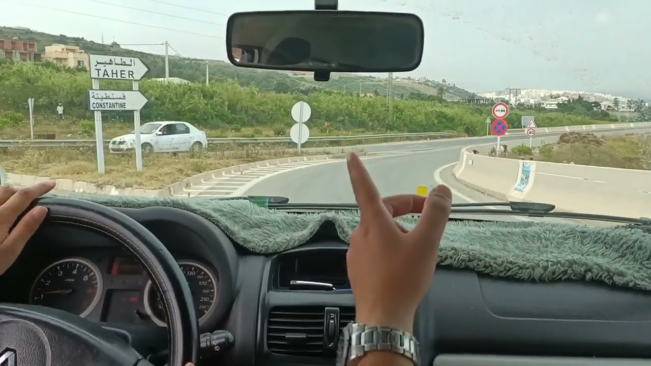 🛣️طلعنا فوق ممهل بالسرعة3️⃣ سيركوي تعليم السياقة للمبتدئين مع متدربة circuit auto ecole algerie