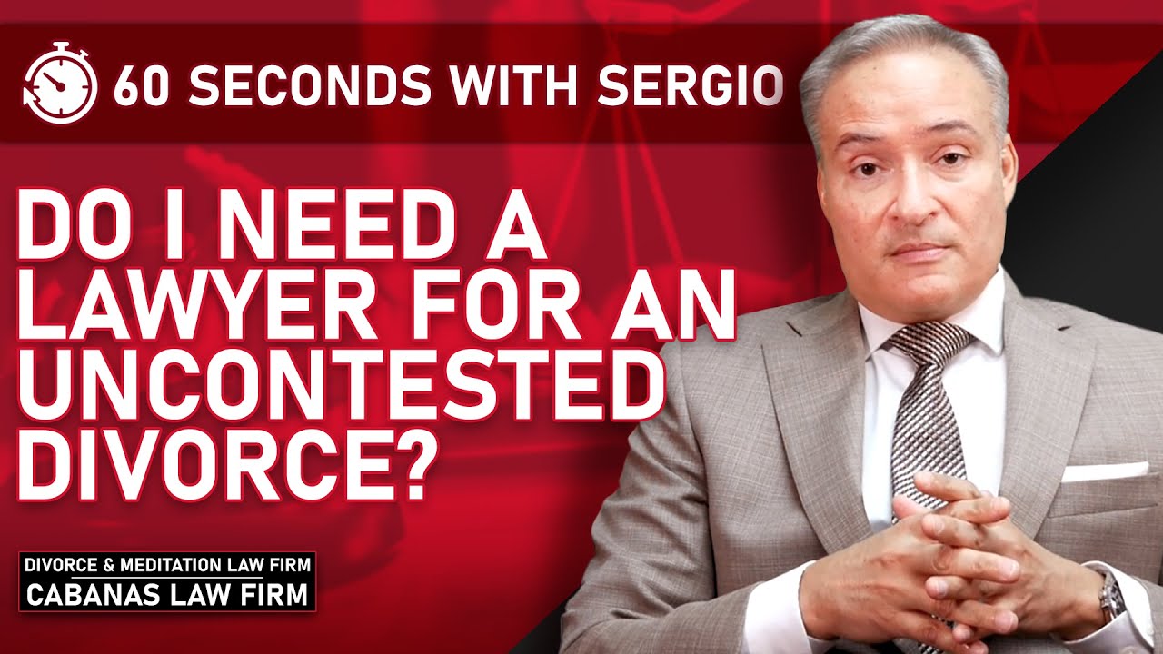 Do I Need a Lawyer for an Uncontested Divorce?