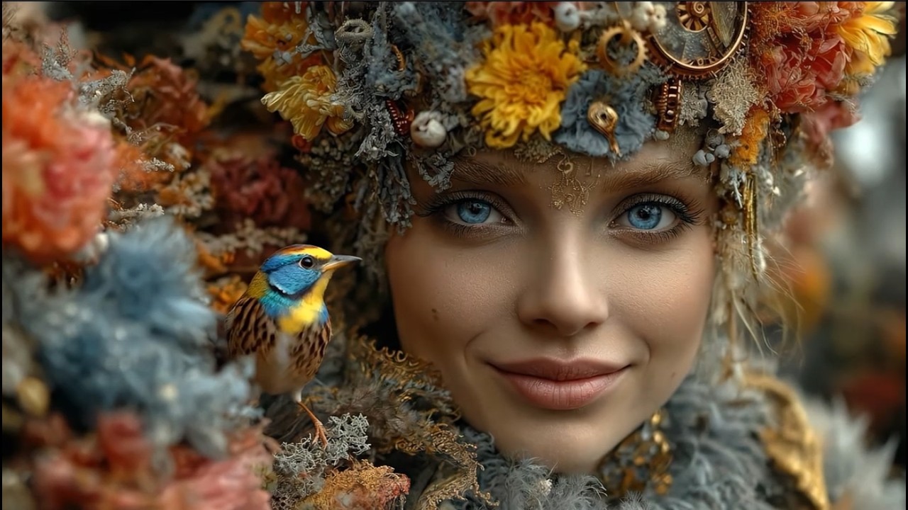Steampunk Harmony: When Technology Breathes with Nature | AI Short Film