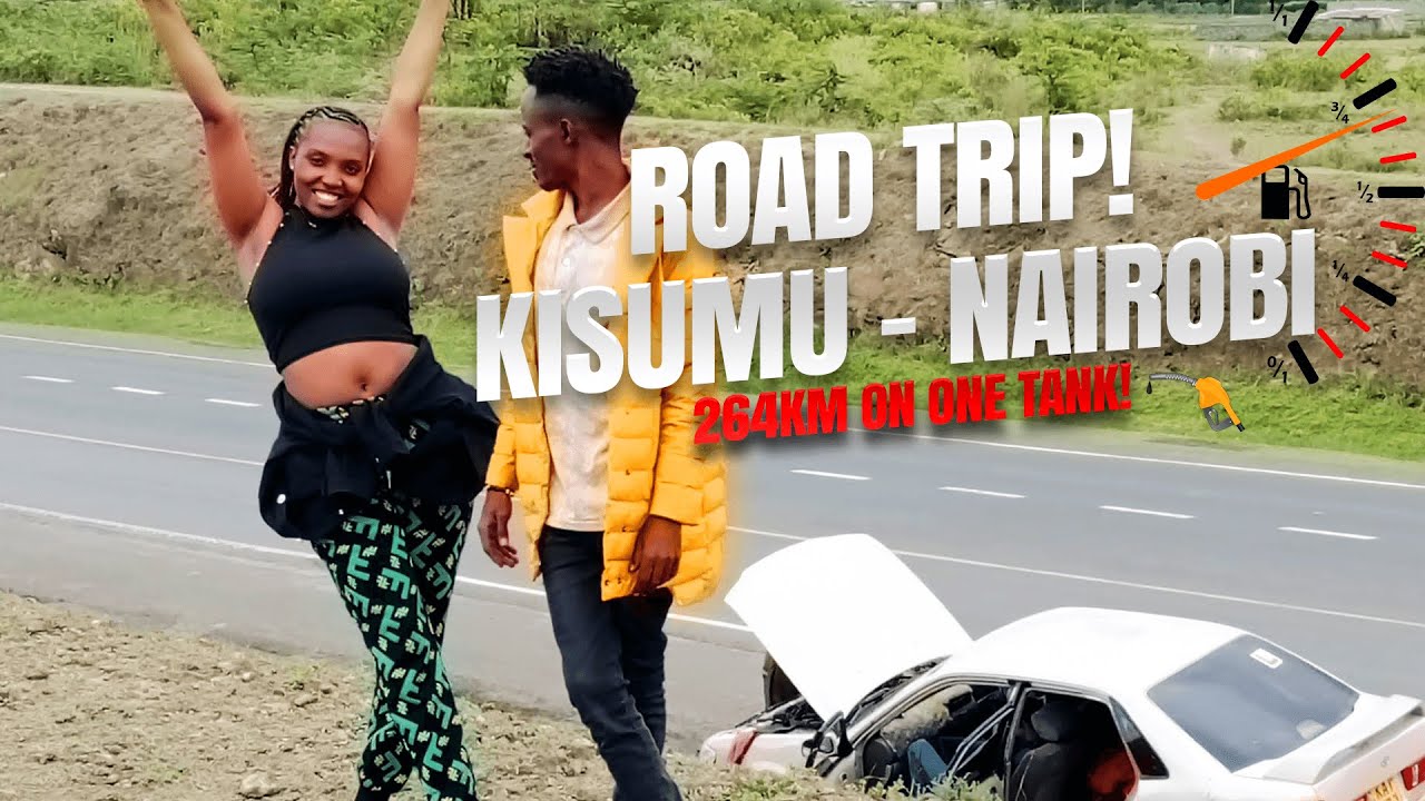 ROAD TRIP! 🚗 Kisumu to Nairobi (354KM) on HALF TANK⛽Toyota 110 Sprinter Fuel Test & Budget Breakdown