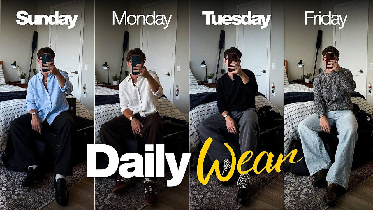 7 Outfits You Can Wear Daily - Sunday to Saturday