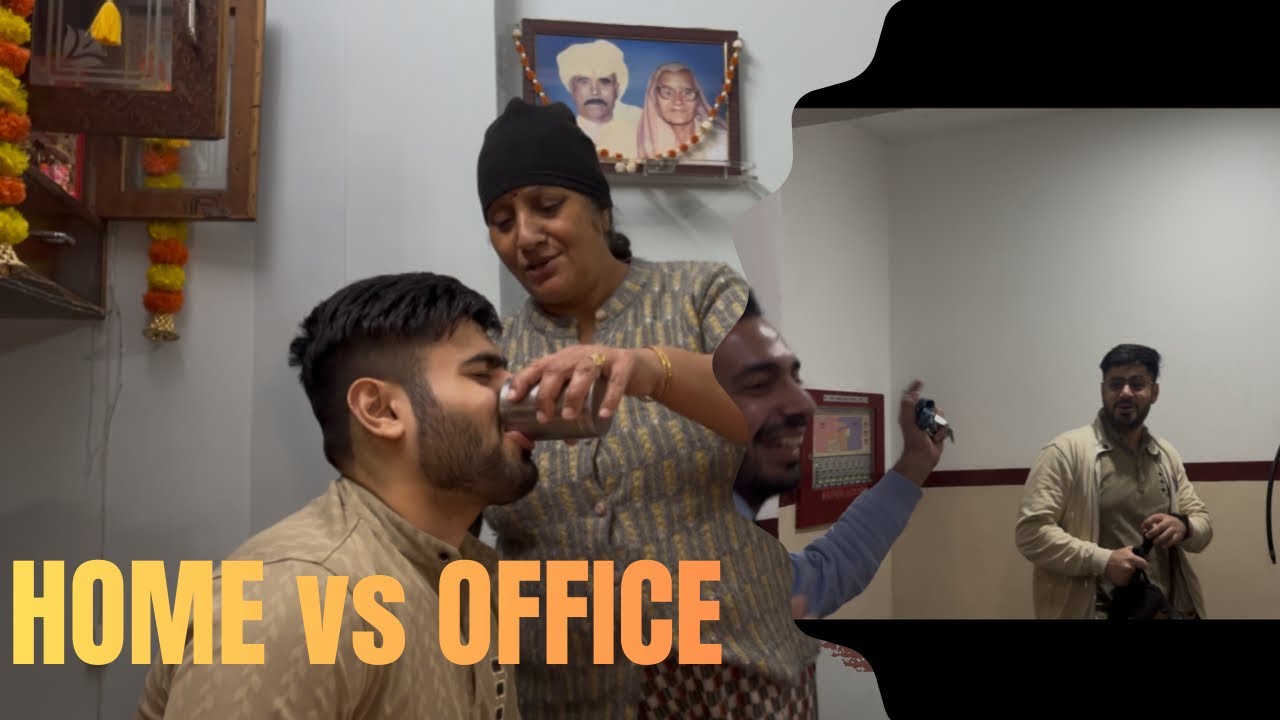 Dosto ne daraya office me | Ghar pr fir kya hua 😳😮