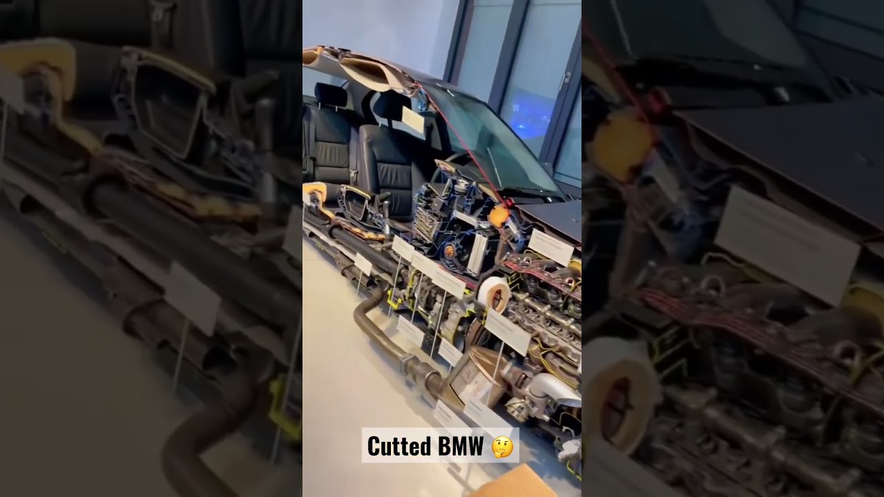 How is a bmw made? 🤔 #shorts #half #bmw #howismade