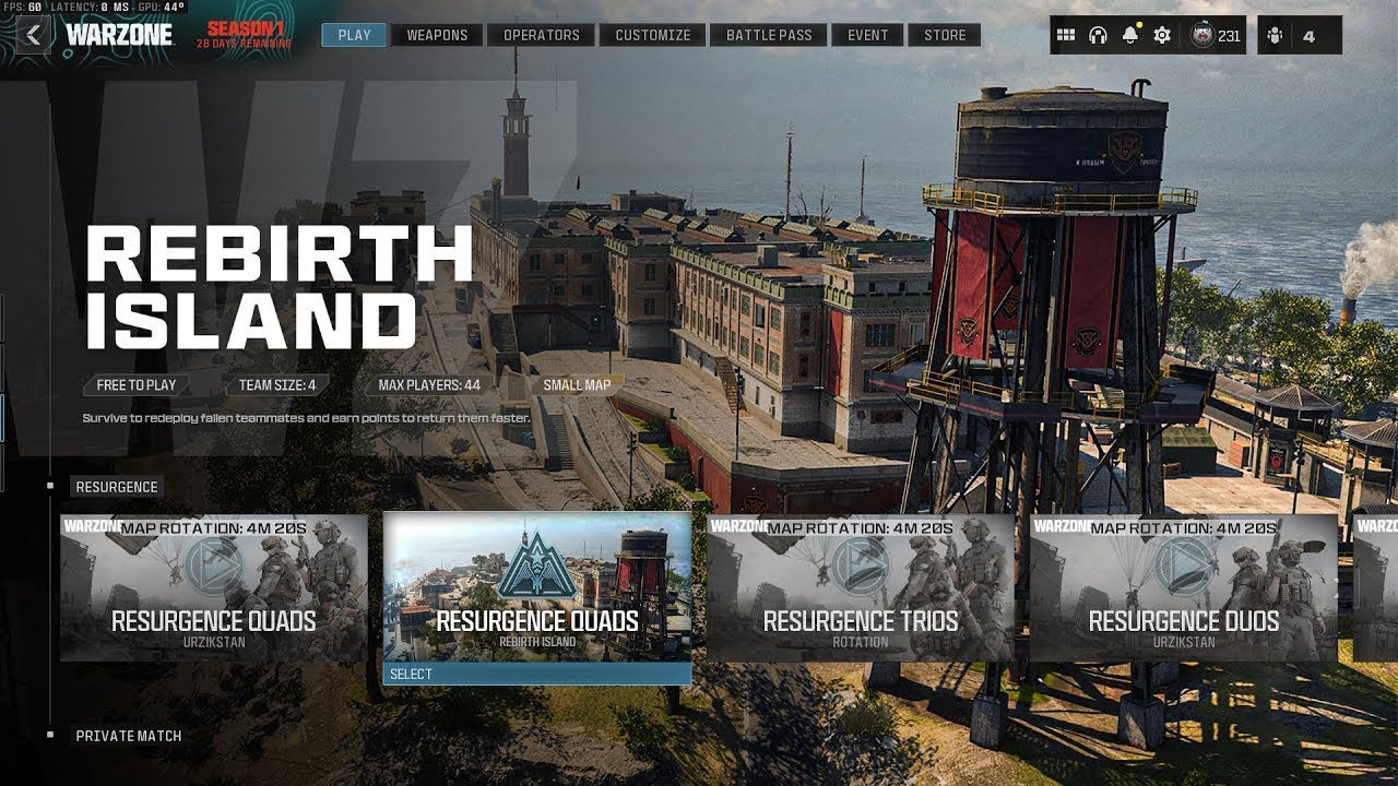 Rebirth Island is Finally Back in 2024👑...
