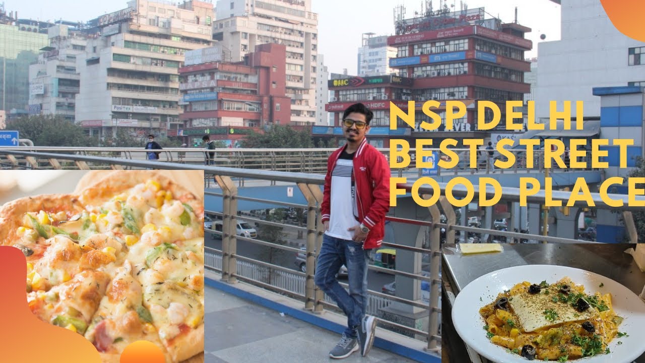 Delhi Best street food at Netaji Subhash Place | Pasta , Pizzas & More | Vlog techynj