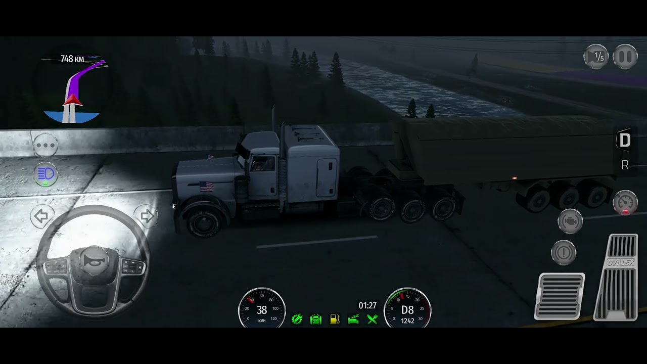Truck Simulator Drive USA EVO👈👍👉Mobile Gameplay, новая мобильная игра😳🤫🤯😱😧💪💪