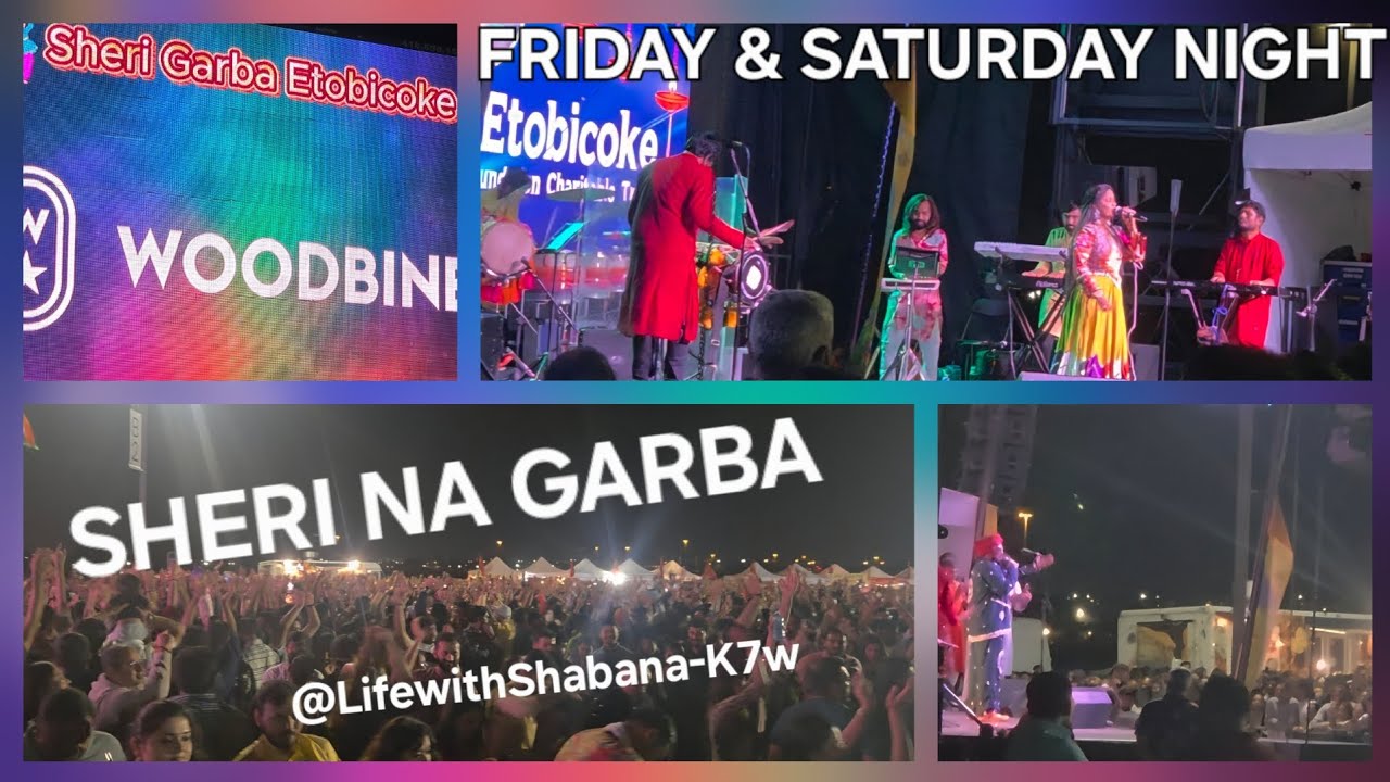 Toronto Biggest garba night, lots of 😁 😂 