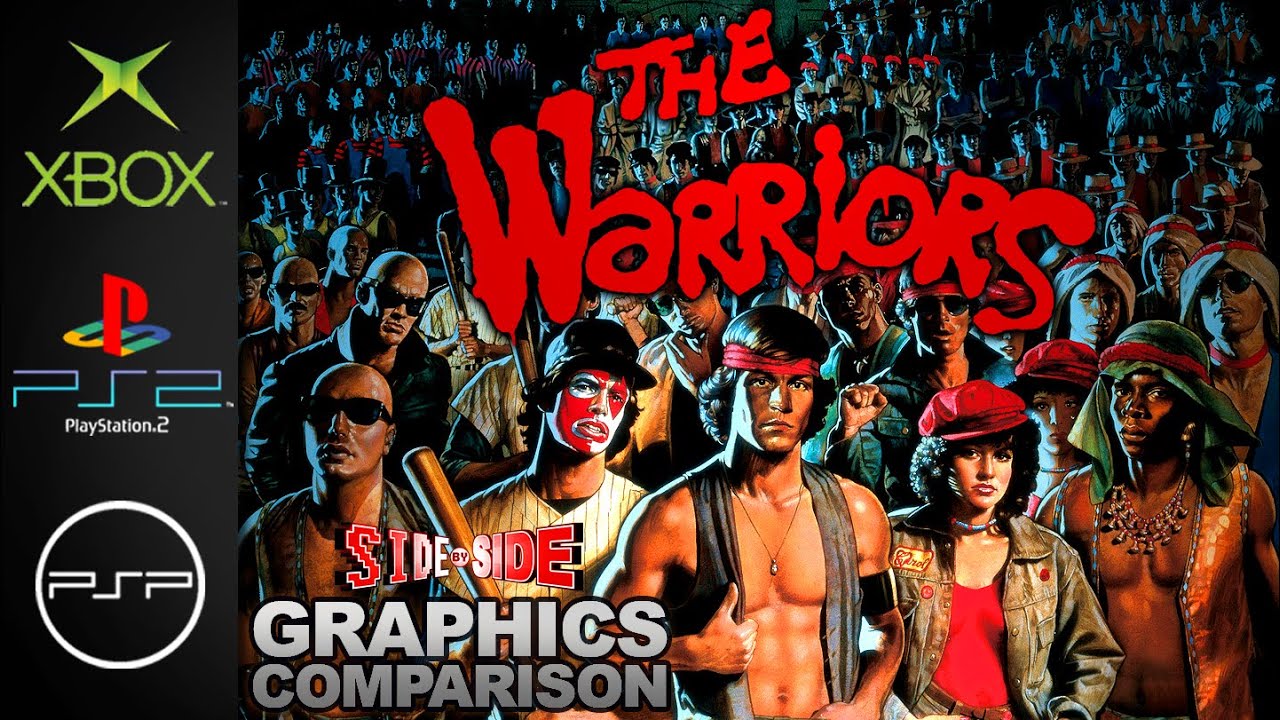 The Warriors | Сравнение графики | (Xbox, PS2, PSP)