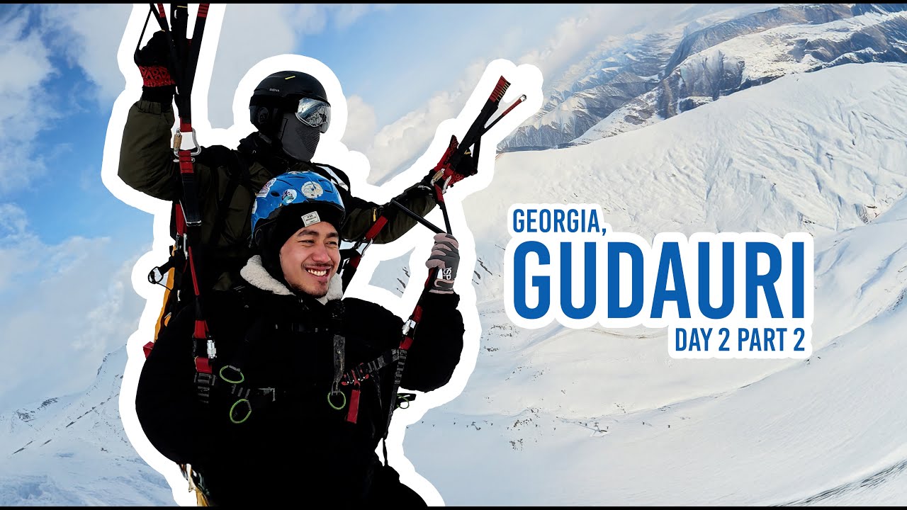 Paragliding in Gudauri, Georgia