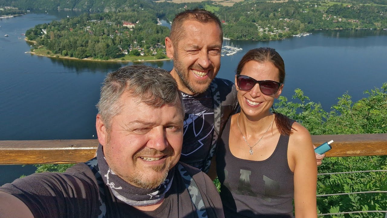 Rabyňská vyhlídka nedělní moto chvilka, Ducati Multistrada V4S Sport a BMW GS