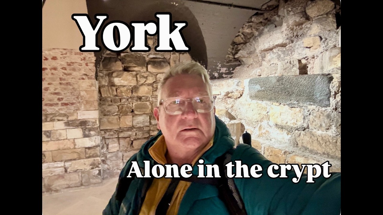 York, alone in the crypt.