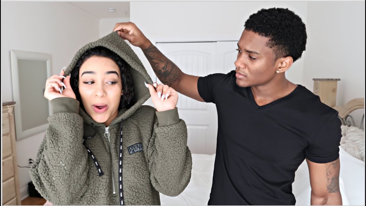 My Boyfriend Reacts To My New Hair! *cute reaction*