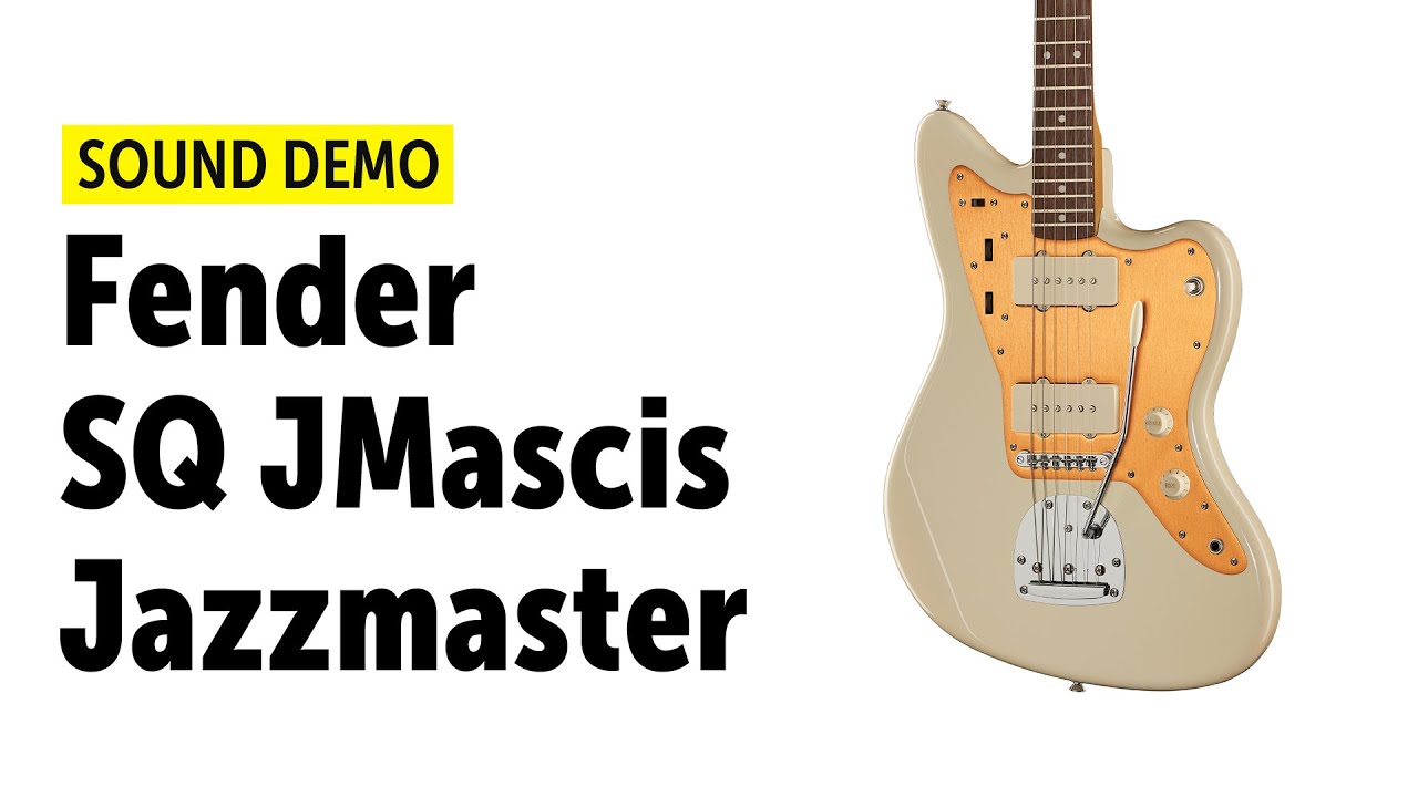 Fender SQ J.Mascis Jazzmaster 2018 - Sound Demo (no talking)