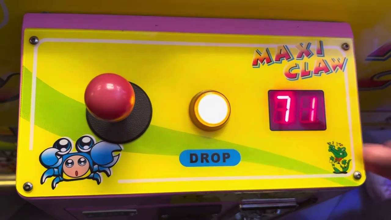 Maxi Claw Machine Strong Claw Broken