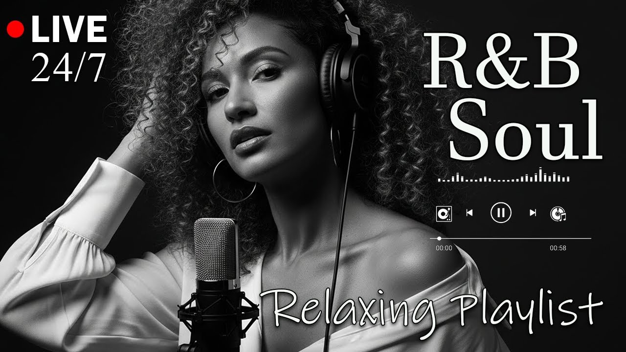 【R&B Soul】Relax & Reflect Playlist – Smooth Vocals & Laid-Back Grooves | 🔴LIVE 24/7