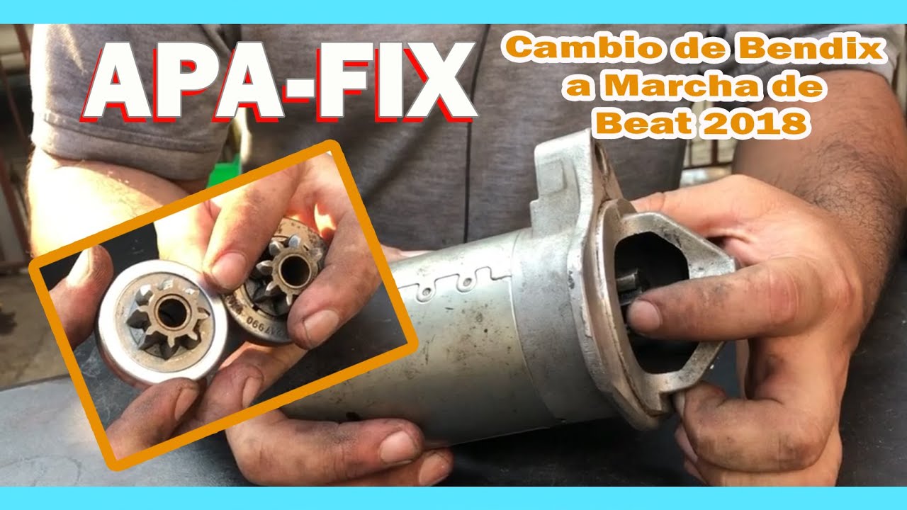 Cambio de bendix a marcha de Beat