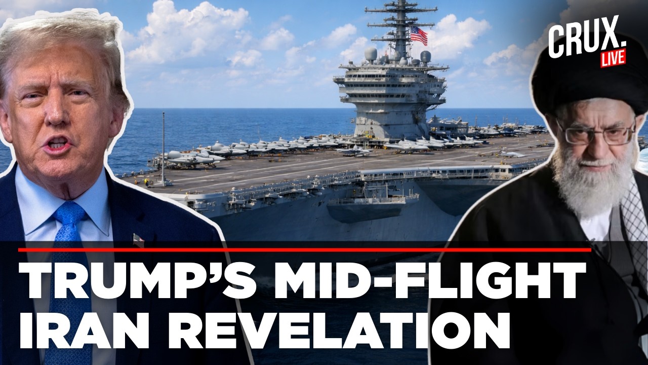 LIVE | Trump Reveals Iran Negotiation Details In Air Force One Grilling | Oman | Araghchi | USA