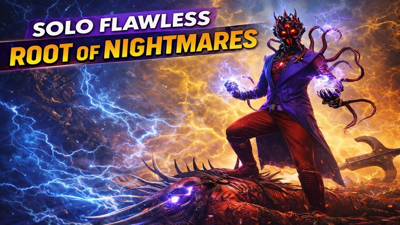 Solo Flawless Root of Nightmare on Warlock- Renegades- Destiny 2