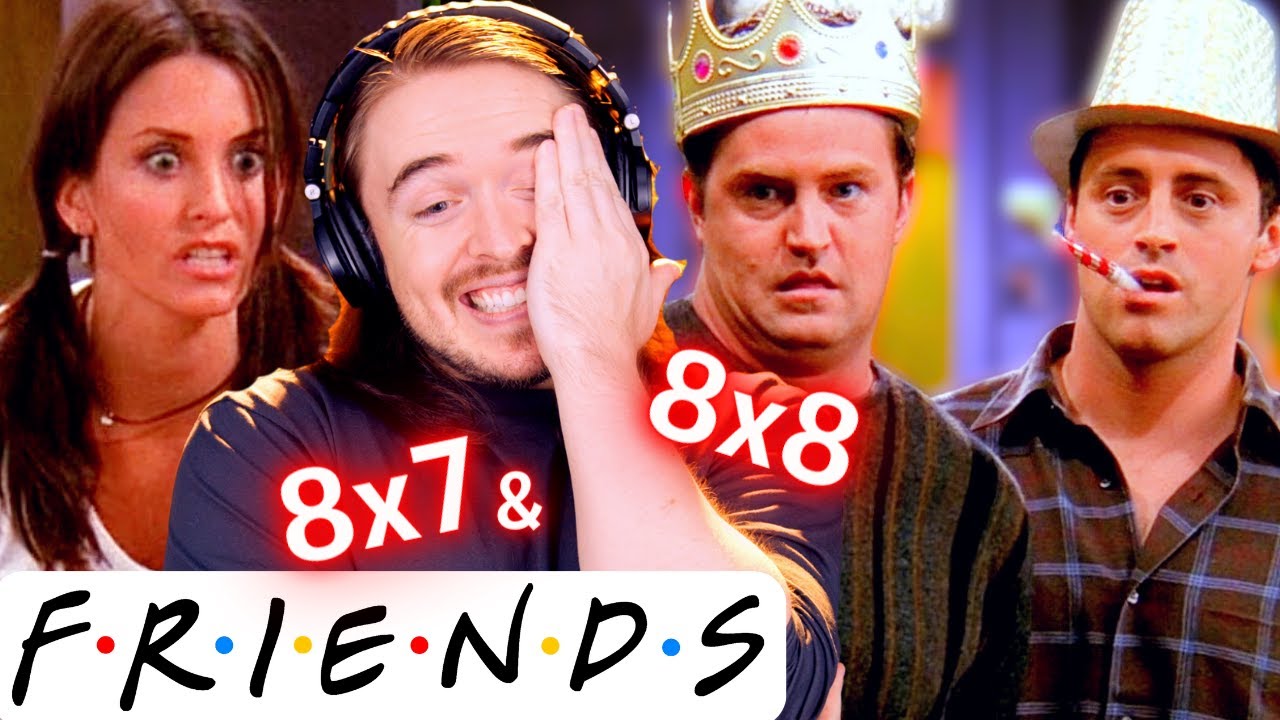 *SHE LOOKED WHERE??!* Friends Season 8 Episodes 7 & 8 Reaction: FIRST TIME WATCHING