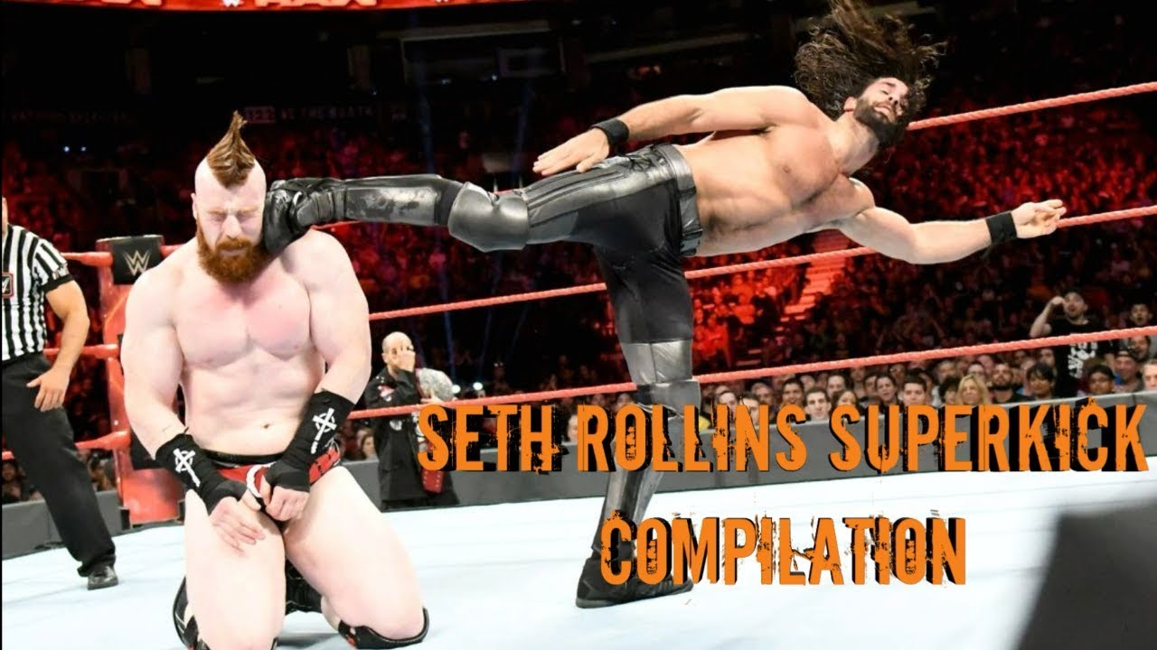 Seth Rollins Superkick Compilation