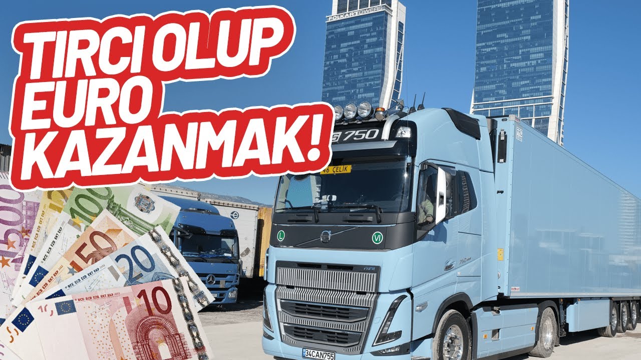 Yurt Dışında TIRCI Olmak: Yıllık Ortalama 300.000₺ Kazanan Tırcıyı Ziyaret Ettik! (Gelsin EURO'lar)