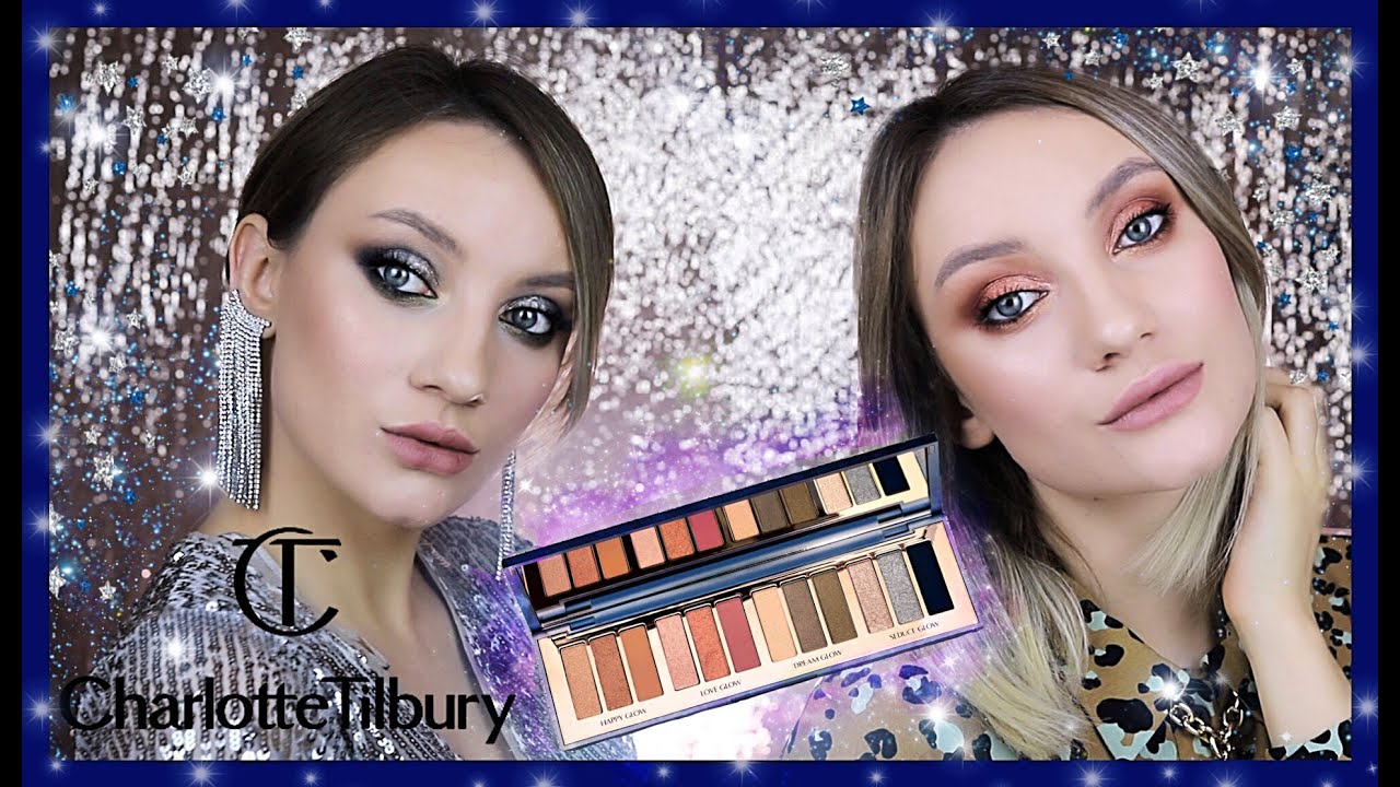 Обзор  Дорогущей Лимитки от CHARLOTTE TILBURY 🌌Кому это надо? 2 макияжа одной палеткой
