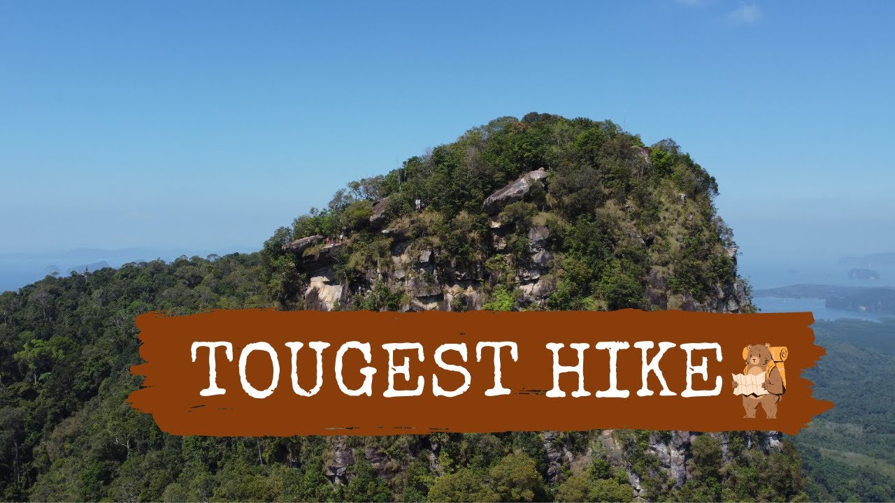 Tough!! Hiking in Thailand: Dragon Crest Hike Trail in Krabi