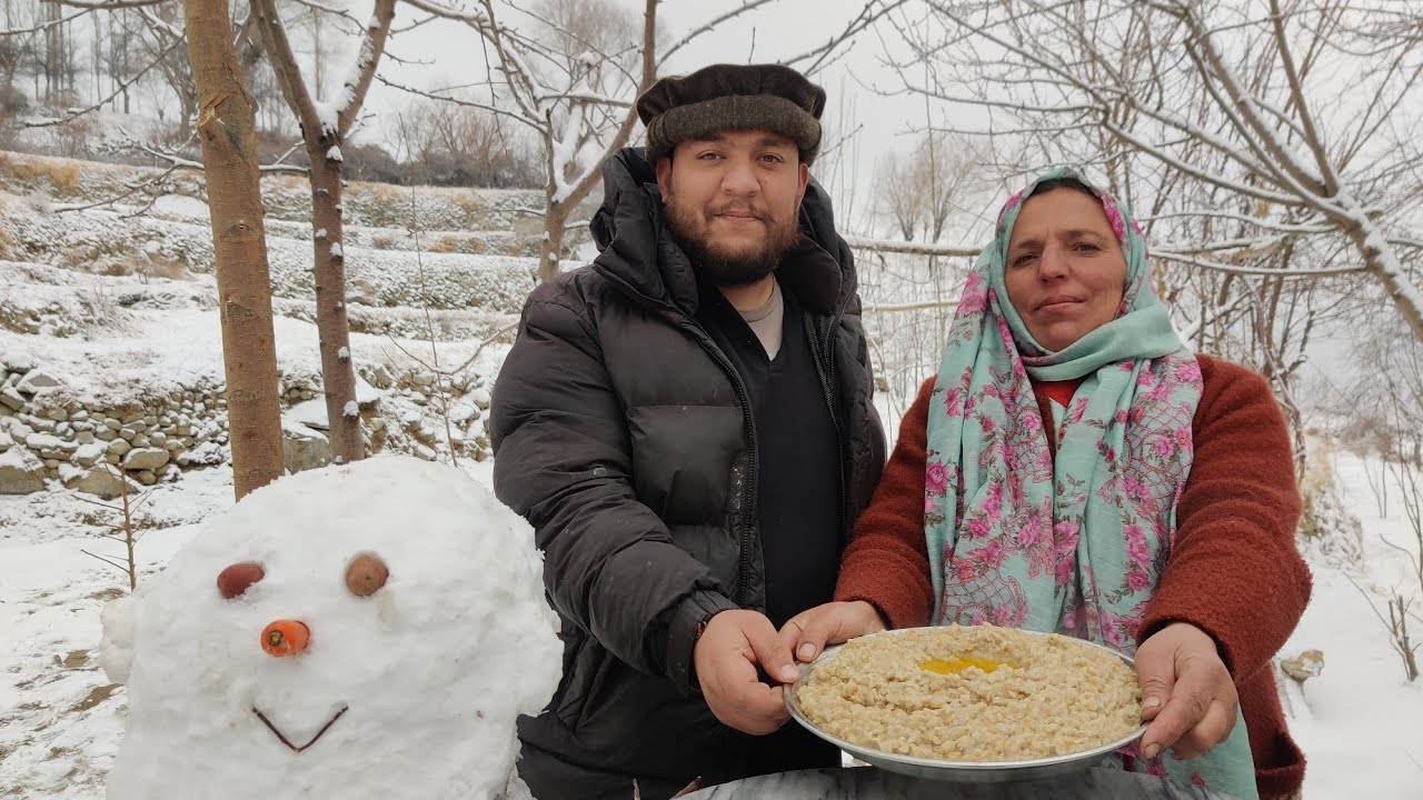  Traditional Wheat Porridge with Desi Ghee | Nutritious & Comforting Traditional hunza sharbat 🥣